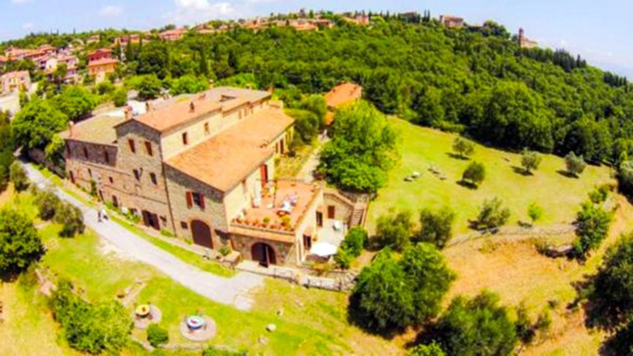 B&B Il Glicine Montefollonico Exterior foto